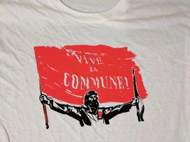 VIVE LA COMMUNE t-shirt (Paris Commune) S red