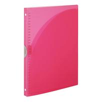 KOKUYO Maximum 65 Loose-Leaf Binder, Campus, A4, 30-hole, Sheets, Pink, RU-AP171P rožinė
