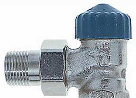 IMI HYDRONIC ENGINEERING A/S 1/2 colio termostatinis vožtuvas kampinis RVT-HF vieno vamzdžio sistemai