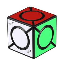 Qiyi Six Spot Speed Magic Cube Strange-Shape Magic Cube Professional Fangyuan Puzzle Children Gift Educational Toy green