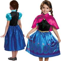 Disguise Disney „Ledo šalies“ karnavalinis kostiumas Anna Frozen princesė 98-110 cm (3-4 metai)