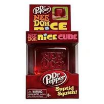 @Dr Pepper X Needoh Nice Cube Squishy Stress Relief Toy, Soft Squeeze Fidget Cube For Kids & Adults, Anxiety Relief Sensory Toy black
