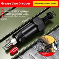 Heavy Duty Split Grease Zerk Fitting Cleaner Tool For Auto Tractor Excavator Farm Construction Machinery Maintenance A2 gray
