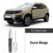 For Dacia Duster Car Scratch Repair Pen Factory Process Color Matching Perfect Color Match For Car Paint Touch-Up Restoration Touchup Paint2 Beige Dune gray