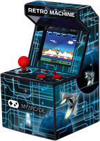 MY ARCADE Mano Arkadinis Aparatas 8 Bitų 200 Žaidimų