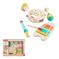 Vaikiškas muzikos instrumentų rinkinys FISHER - PRICE, 5 vnt.