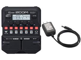 [Pridedamas originalus kintamosios srovės adapteris] ZOOM gitaros multi-efektorius G1 FOUR juoda