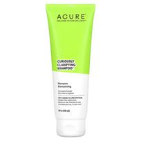 ACURE, Curiously Clarifying Shampoo, Lemongrass & Argan, 8 fl oz (236.5 ml) yellow