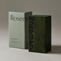 Aromatica Rosemary Scalp Scaling Shampoo Bar 165g 1+1, 2 pcs. gray