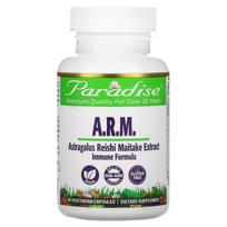 Paradise Herbs, Astragalus, Reishi Maitake, 60 Veggie Capsules