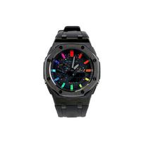 CASIO Unisex 44mm Juodas laikrodis GA-2100-1A1(Žiūrėti1--) Regular Watch Box black