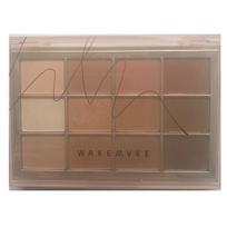 Wake Make Soft Blurring Eye Palette 4 Colors Choose 1, No. 5, 1 Piece beige