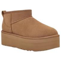 UGG Classic Ultra Mini Platform Platform 1135092 Batai, Moteriški, Avikailis, Padas, Trumpi, [Prekės kodas CLASSICULTRAMINIPLATFORM] brown