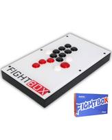FightBox PC PS3 PS4 PS5 PlayStation Switch Suderinamas Pilno Mygtukų Be Svirties Arcade Kovos Stick Kovos Žaidimų Valdiklis Sanwa Denshi Mygtukai SOCD balta