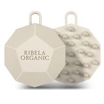 Libera Organic Shampoo Brush Head Spa Scalp Massage Scalp Brush Ergonomically developed with S-shaped hook white