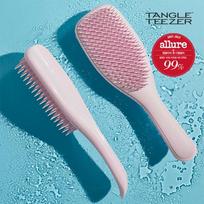 TANGLE TEEZER The Wet Detangler Mini Millennial Pink white