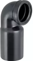 Geberit Sieninis klozeto alkūnės vamzdis 90°, ø 90 mm
