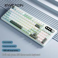Qianxingzhe V101 Multi-Mode Silent RGB Membrane Gaming Keyboard