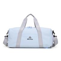 KANDEXS Unisex Travel & Sports Duffel Bag with Shoe & Wet Compartment Large mėlyna