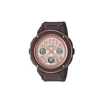 Casio BABY-G series waterproof sports and leisure quartz movement resin strap Japanese and Korean watch women's watch brown dial BGA-150PG-5B1 juoda