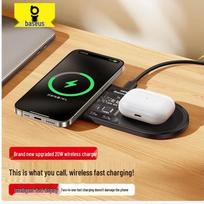 Baseus 2-in-1 20W Wireless Fast Charger for Apple Devices