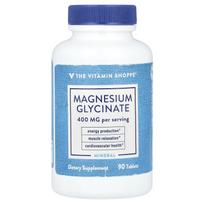 Vitaminas Shoppe, magnio glicinas, 400 mg, 90 tablečių (200 mg vienoje tabletėje)