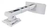 OPTOMA sieninis laikiklis trumpo nuotolio projektoriams, reguliuojamas nuo +/-30mm horizontalaus poslinkio, +/-40mm vertikalaus poslinkio, prailginimas 595-1350mm