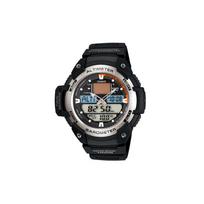 Casio lauko sporto kvarcinis mechanizmas dervos dirželis Japoniškas ir Korėjietiškas laikrodis vyriškas laikrodis juodas ciferblatas SGW-400H-1B juoda