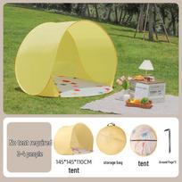 Children's Pop-up Outdoor Camping Tent beige