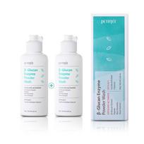 Petitfee Beta Glucan Enzyme Powder Wash 1+1 Cleansing Powder, 80g, 2 units blue