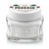 Proraso Sensitive Free Skutimosi kremas Eukalipto aliejus Žalioji arbata 100 ml, 1 vnt., 100 ml white
