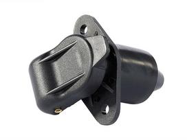 3 PIN priekabos lizdas, plastikinis 1