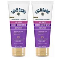 Gold Bond Age Renew Crepe Corrector kūno losjonas papildantis ir lyginantis formulė 226 8g US 508069, 8 Fl Oz (Pakuotėje 2 vnt) pink