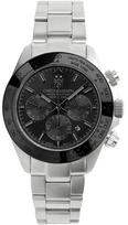 NAUJAS modelis Hyakuichi Chronograph Laikrodis Laikrodis 20 ATM Atsparus vandeniui Data Kvarcinis Keraminis Bezelis Sidabrinė Apyrankė x Visiškai Juodas Ciferblatas SBB [HYAKUICHI 101] sidabras