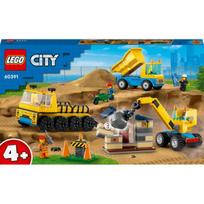 LEGO City 60391 statybinis sunkvežimis, kranas, mišri spalva blue