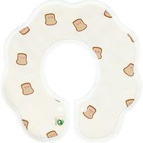 Double-sided rolling bib for infants, 13 loaves, 1 piece, 1 piece white