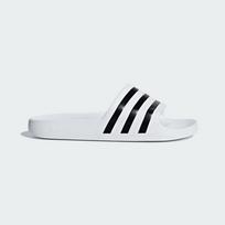 Adidas ADILETTE AQUA ŠLEPETĖS Avalynė Balta Sandalai Šlepetės Unisex Sportinė apranga F35539 Avalynė Balta/Pagrindinė juoda/Avalynė Balta 42