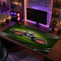 CLAAS Print Large Mouse Pad Smooth Surface Anti?Slip Desk Mat For Gaming Office Laptop Decoration 40cmx90cm(15.7x35.4inch) brown