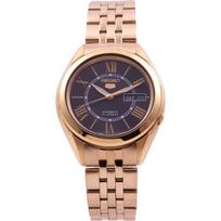 Seiko 5 SS Bracelet Gold/Black SNKL40K1 Wrist Watch for Men