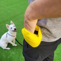 Simba pet silikoninis užkandžių maišelis skanėstų maišelis, 1 vnt, geltonas yellow