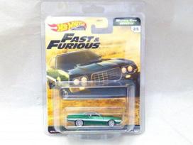 Unopened Hot Wheels Premium Fast Furious Ford Gran Torino Sport (SQ1090) & '72 beige