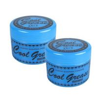 Cool Grease G Pomade Wax Lime Flavor 210g x 2, 210g, 2 blue