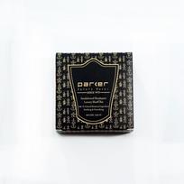Parker Sandalwood Skutimosi Muilo Putos 100g skutimosi muilas, 1 vnt. black