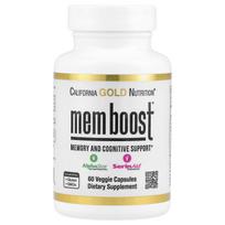 Mem Boost™, Memory & Cognitive Enhancement, Alpha-Gpc, Reishi Mushroom & Coffee Fruit Extract, Phosphatidylserine, 60 Veggie Caps