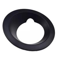 Priekinio buferio rūko žibinto dangtelis BMW X3 E83 plastikiniam dizainui Right black