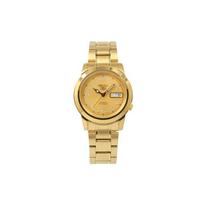 SEIKO Automatic Mechanical Movement Stainless Steel Strap Watch 37mm Men's Watches Gold Dial SNKK38J SNKK38J Gold Dial beige