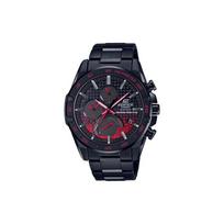 CASIO Men EDIFICE Black Watch EQB-1000HR-1AER Red Black Watch Dial black