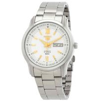 Seiko 5 Automatic Laikrodis vyrams su baltu ciferblatu SNKP15 SNKP15K1 SNKP15K balta