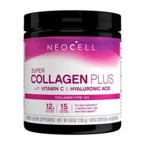 Super Kolagenas Plius su Vitaminu C ir Hialurono Rūgštimi Milteliai 15 Porcijų, 6.9 oz