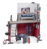 bruder b-world series fire station set BR62702 gray